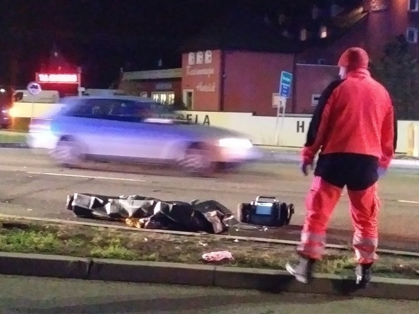 Śmiertelny wypadek we Wrocławiu. Kurier potrącił rowerzystę