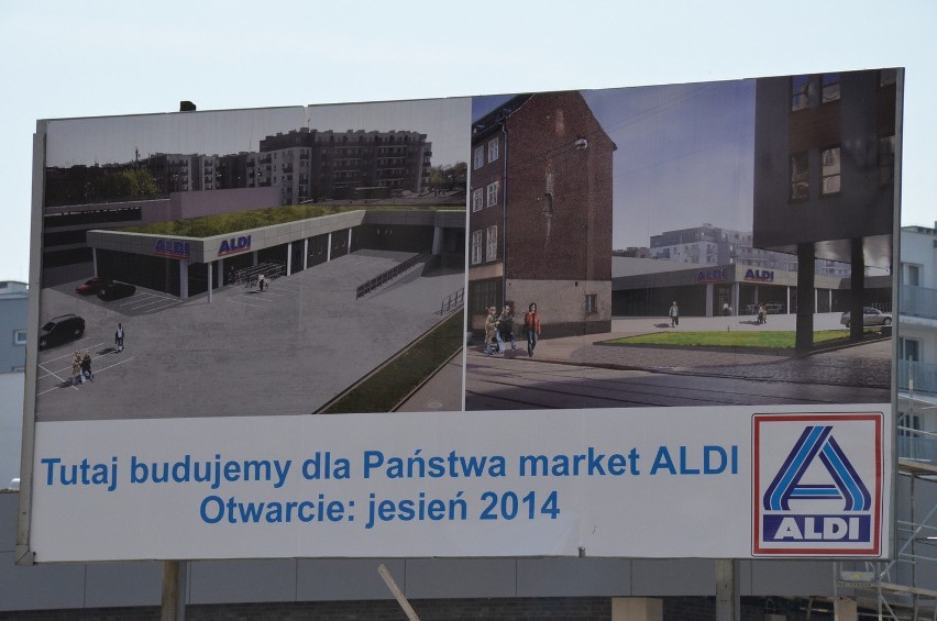 Nowy Aldi przy ul. Kościuszki we Wrocławiu