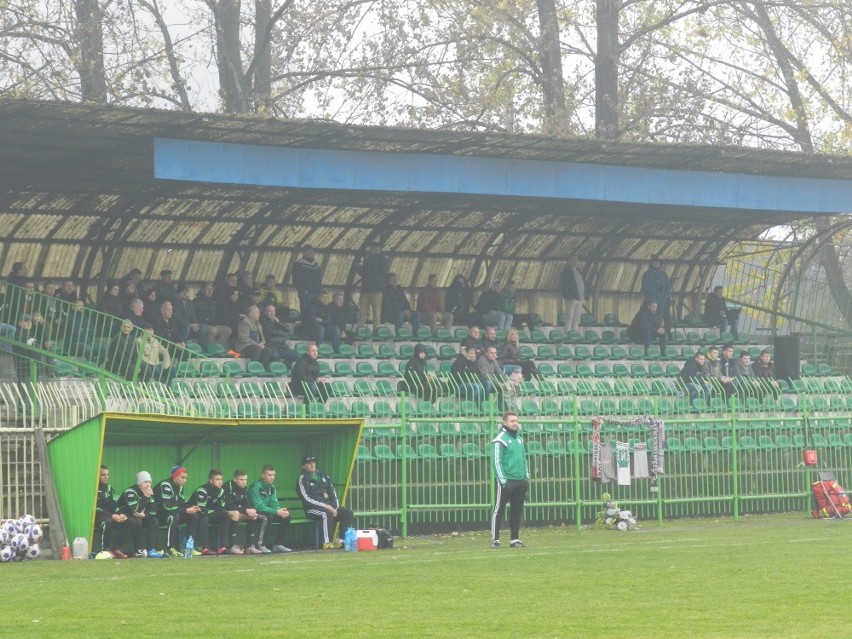 4. liga: Kibice na meczu Concordia Knurów - Ruch Radzionków