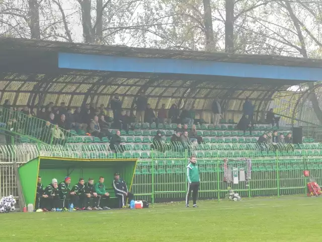 4. liga: Kibice na meczu Concordia Knurów - Ruch Radzionków