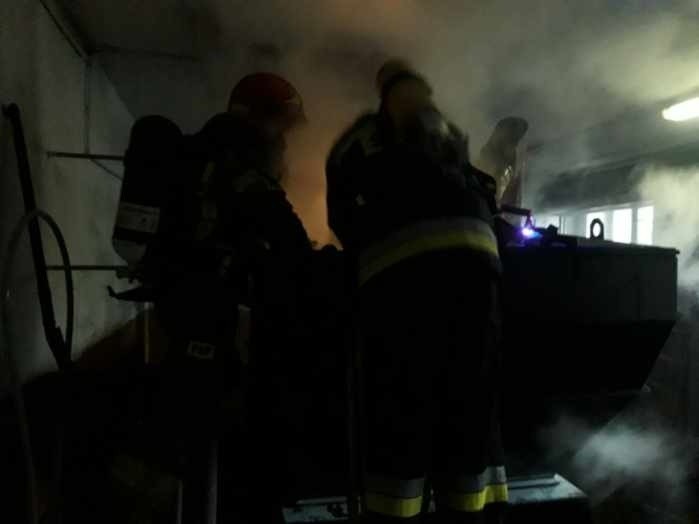 Pożar w kotłowni szkoły w Kijach. Ewakuowano 204 uczniów i pracowników szkoły