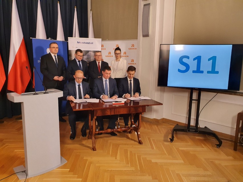 S11 na odcinku Zegrze Pomorskie – Kłanino. Podpisano umowę na zaprojektowanie i budowę drogi