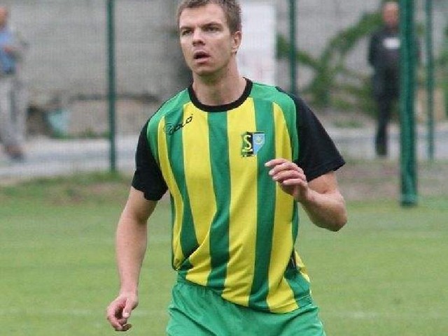 Daniel Beszczyński był autorem zwycięskiego gola dla Siarki Tarnobrzeg. 