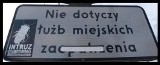 "Nie dotyczy łużb miejskich i zaenia"