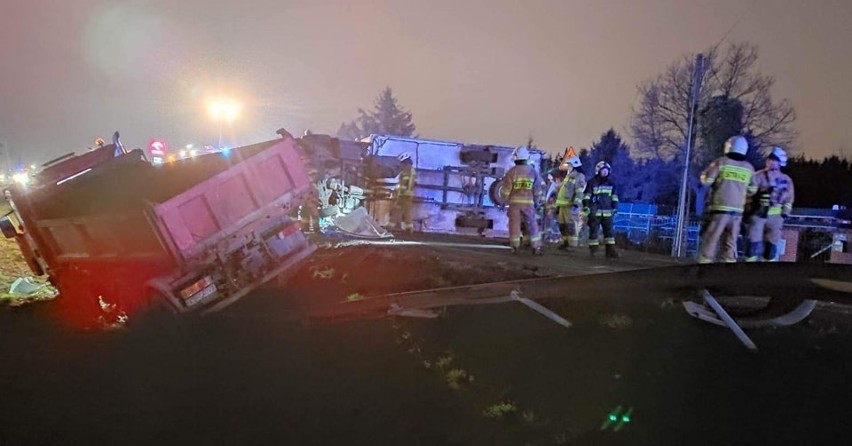 Poważny wypadek na DK 75 w Niepołomicach. Na ulicy Brzeskiej...