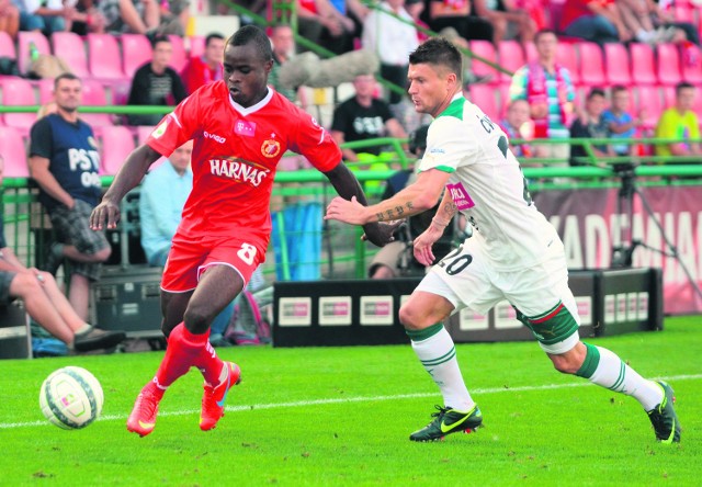 Princewill Okachi jest ważnym punktem widzewskiej drużyny