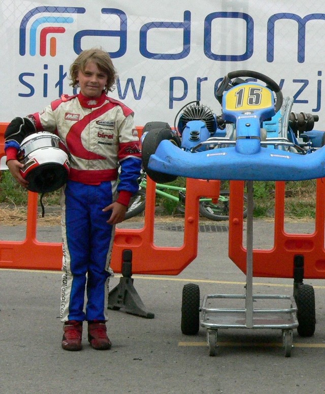 Filip Wójcik, kierowca kartingowym Automobilklubu Radomskiego zajął 32. miejsce w międzynarodowym finale Easykart.