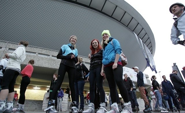 Nightskating w Katowicach