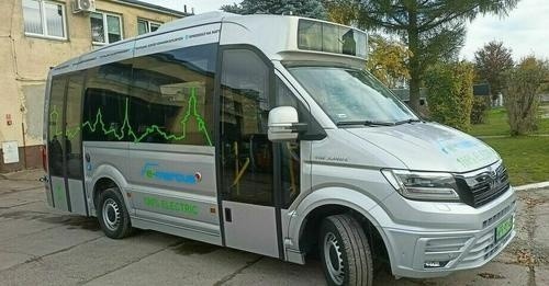 Taki pojazd obsługiwał jedną z linii autobusowych w Złocieńcu