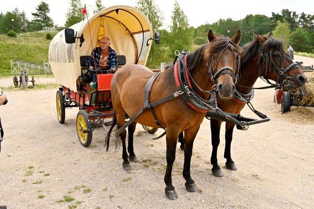 W sobotę 22 lipca dotarł celu podróży, jakim jest Piknik Country w Mrągowie.