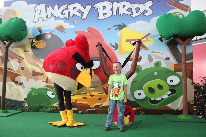 Mali Opolanie kochają Angry Birds. Tłumy w Karolince