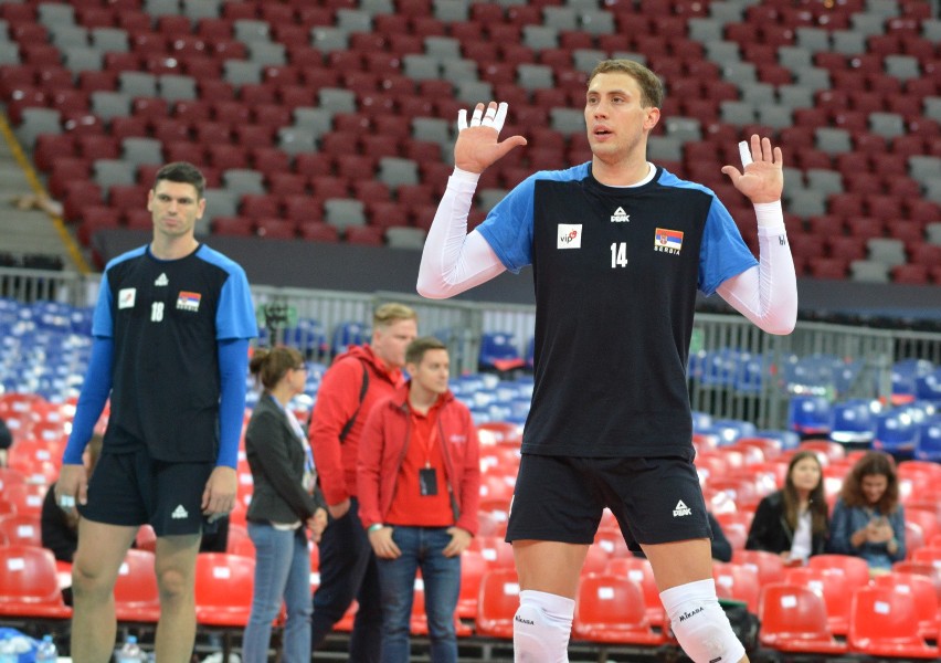 23.08.2017 warszawa pge stadion narodowy eurovolley mezczyzn...