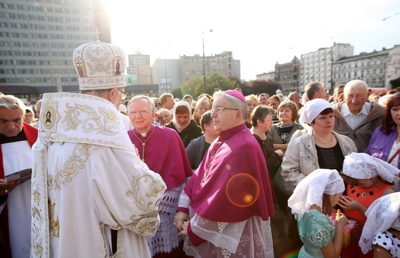 W uroczystościach w cerkwi prawosławnej brali udział także...