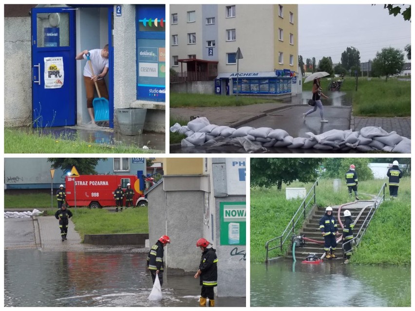 To dom, w Ciecierzycach, w który we wtorek rano uderzył...