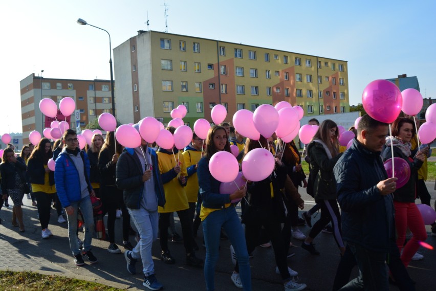 Ostrołęka. Marsz Różowej Wstążki, 19.10.2019