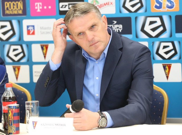 Kazimierz Moskal trenerem Pogoni pozostanie do końca sezonu 2016/2017.