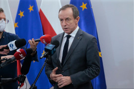 Grodzki o "finansowaniu zbrodniczego reżimu". Tusk: Jedni lubią taką ekspresję