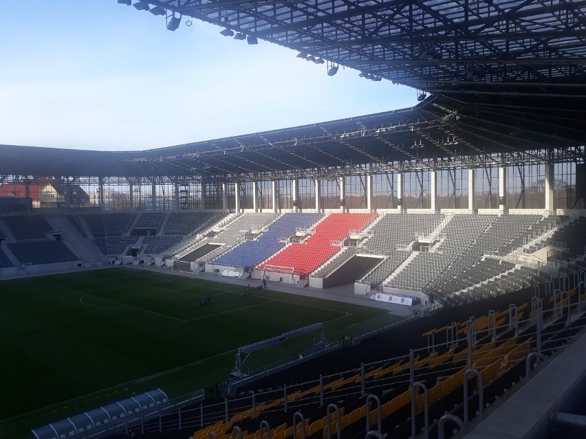 Stadion Pogoni Szczecin - stan na 12 kwietnia 2022 r.