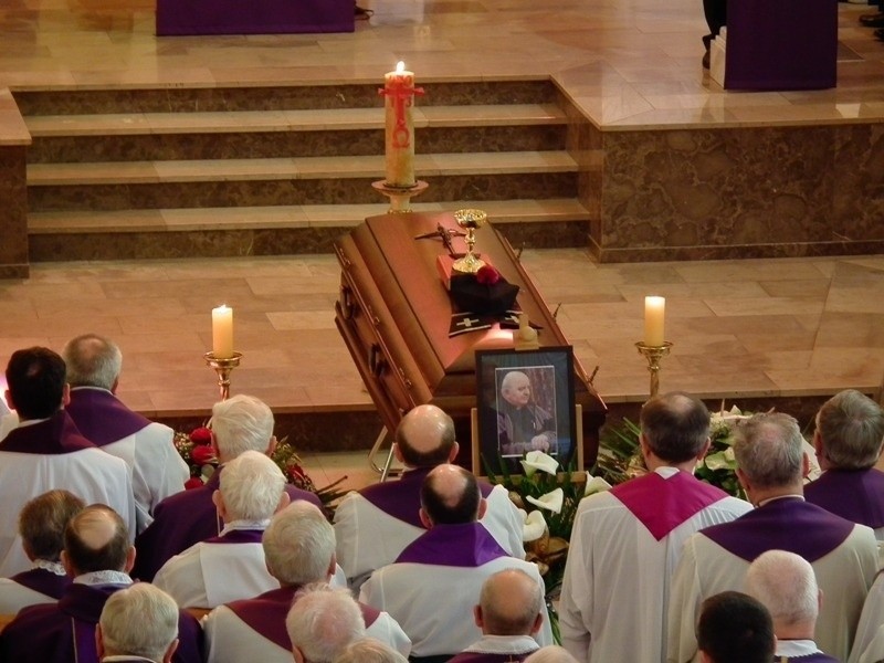 Pogrzeb prałata dr. Stefana Schudego