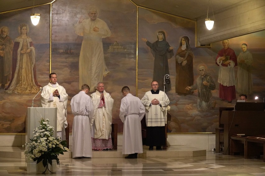 Poświęcenie kruchty św. Ojca Pio w Sanktuarium św. Jana Pawła II w Łagiewnikach