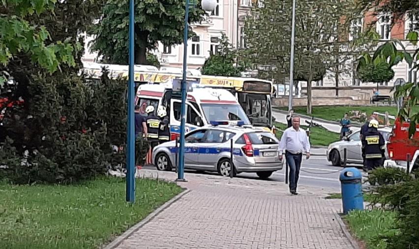 Tragedia w centrum Tarnowa. Nie żyje motocyklista