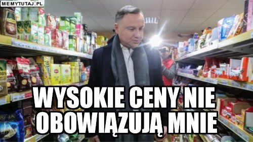 Andrzej Duda komentuje ceny w polskich sklepach, a...