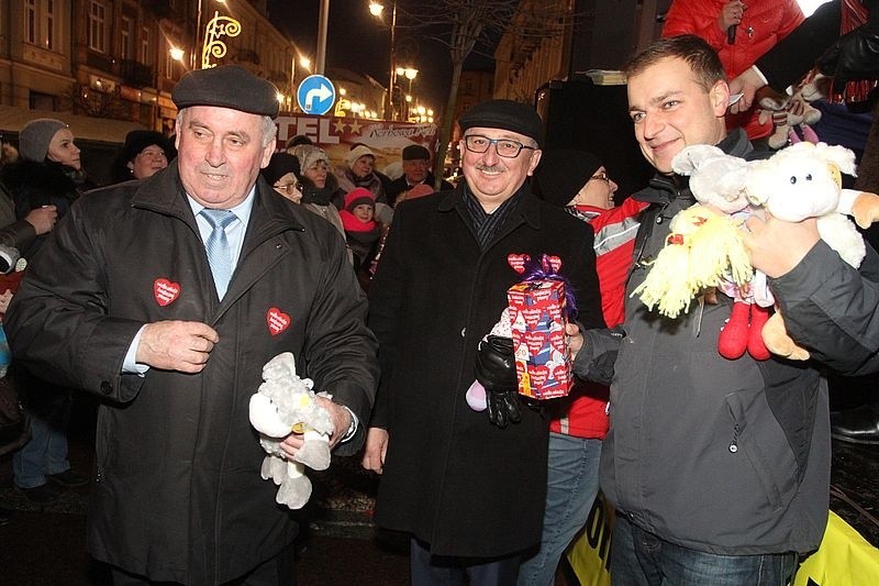 WOŚP w Kielcach - scena powiatu kieleckiego