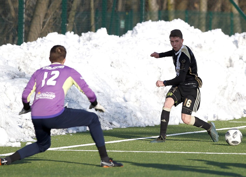 ŁKS Łódź - Polonia Środa Wielkopolska 3:1. Łodzianie wygrali ostatni sparing przed wylotem na zgrupowanie