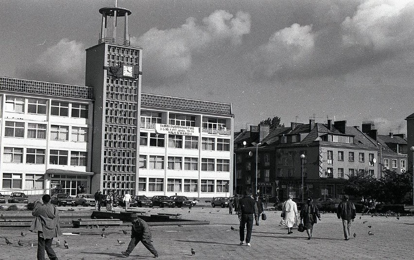 Centrum Koszalina w latach 80-90-tych XX wieku