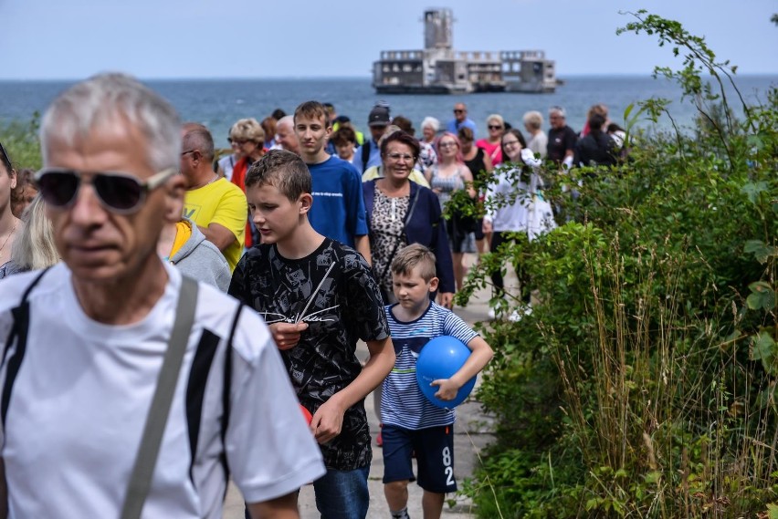 Otwarcie nowego wejścia na plażę, Gdynia Babie Doły