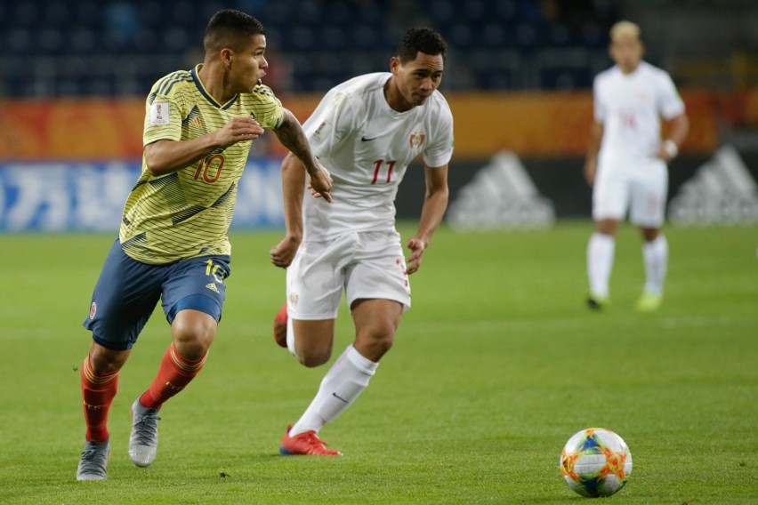 Mistrzostwa świata do lat 20. Kolumbia rozbiła Tahiti 6:0. Zobacz zdjęcia z meczu