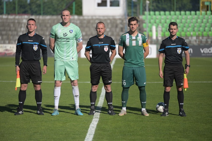 W meczu półfinału Pucharu Polski na szczeblu K-P ZPN Olimpia...