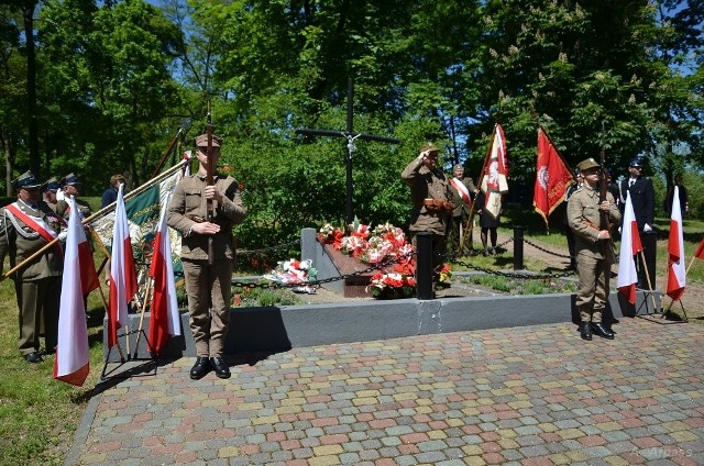 Uroczystości odbyły się pod pomnikiem Oddziału "Bilofa" w Parku Miejskim.