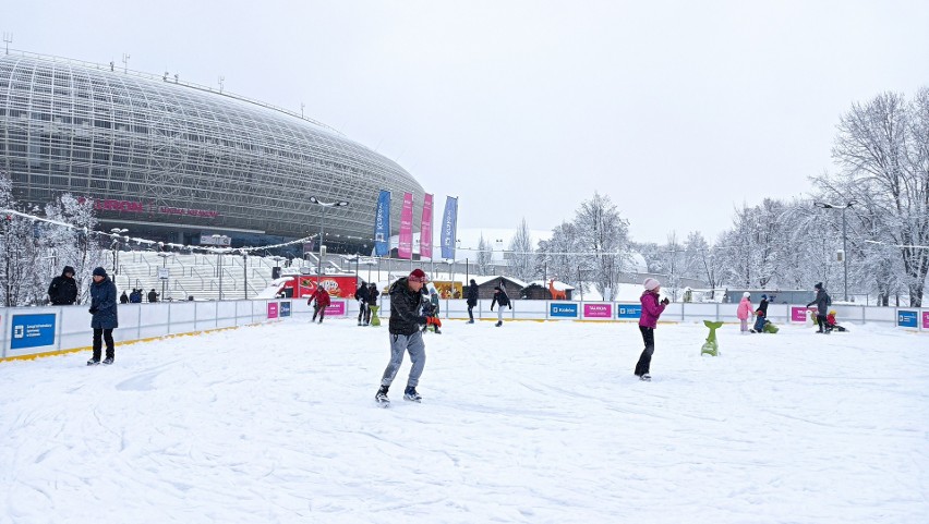 Lodowisko obok Tauron Areny Kraków zimą 2022/2023 ma działać...