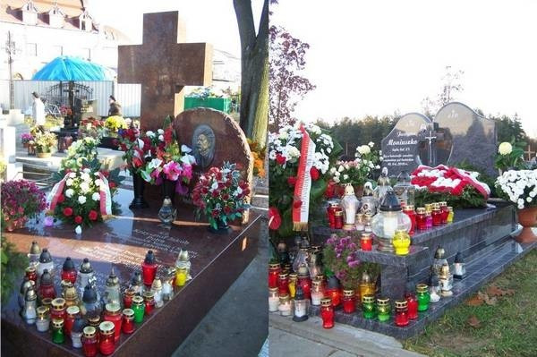 Groby ofiar katastrofy smoleńskiej odwiedzane przez białostoczan