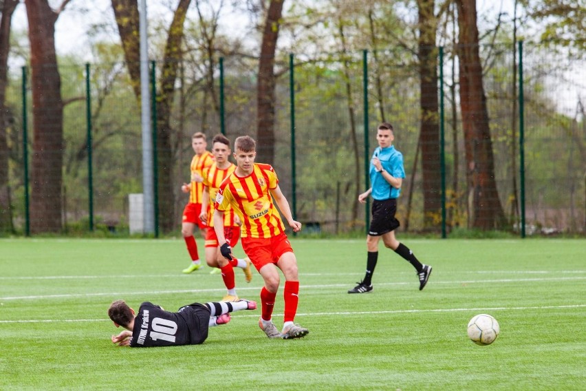 5.05.2021, Kraków, mecz Centralnej Ligi Juniorów U-17 Hutnik...