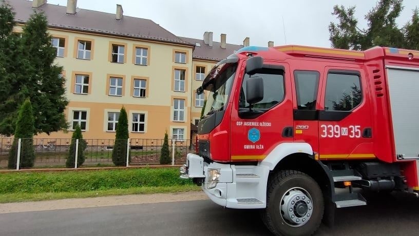 W szkole w Jasieńcu Iłżeckim Górnym doszło do pożaru.