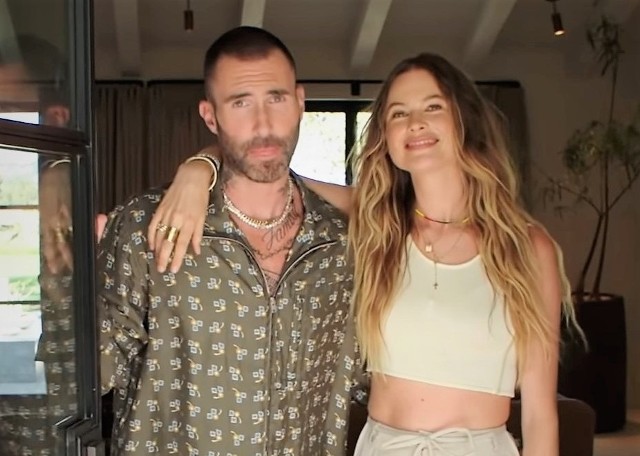 Adam Levine i jego żona Behati Prinsloo