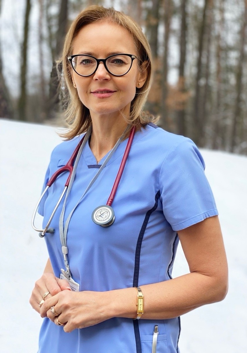 Doktor Magdalena Klimczak, ordynator oddziału rehabilitacji...