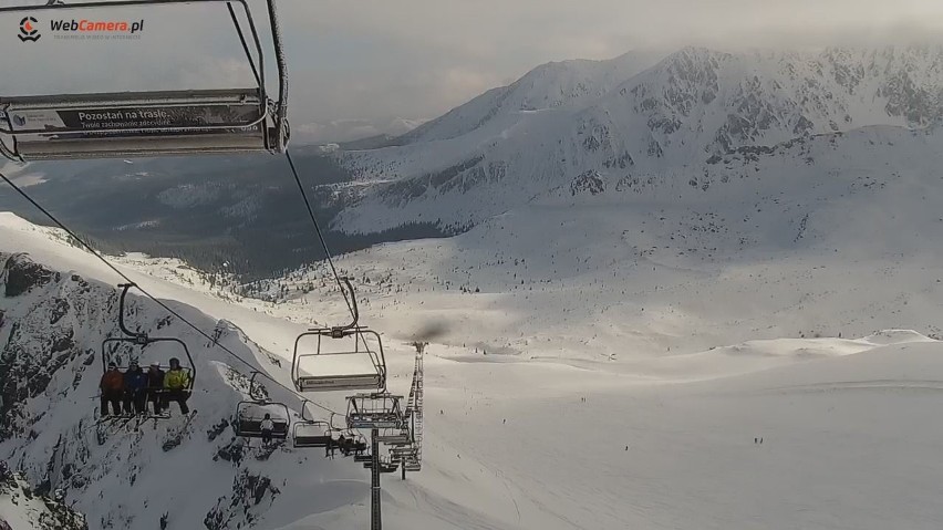 Zakopane znów na biało. Krótki powrót zimy pod Giewont [ZDJĘCIA]