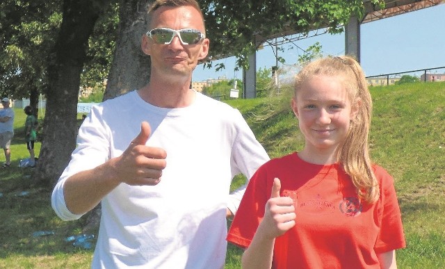 Weronika Uchto i trener Winicjusz Zalewski mają uzasadnione powody do dumy. „Wercia” jest gwiazdą numer jeden Czwartków!