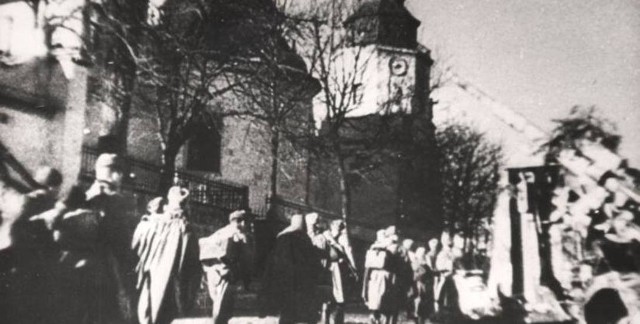 Armia Czerwona wchodzi w styczniu 1945 roku do Kielc