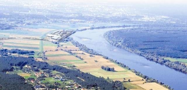 Port rzeczny ma już lokalizację - na zakręcie Wisły, tuż za Łęgnowem