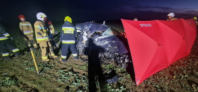 Ratownicy medyczni wraz ze strażakami blisko przez godzinę walczyli o życie mężczyzny