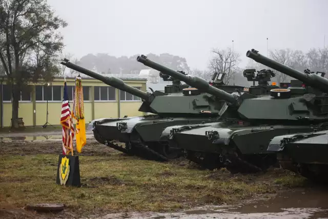 Z poligonu korzystają m.in. czołgiści szkolący się na amerykańskich czołgach Abrams.