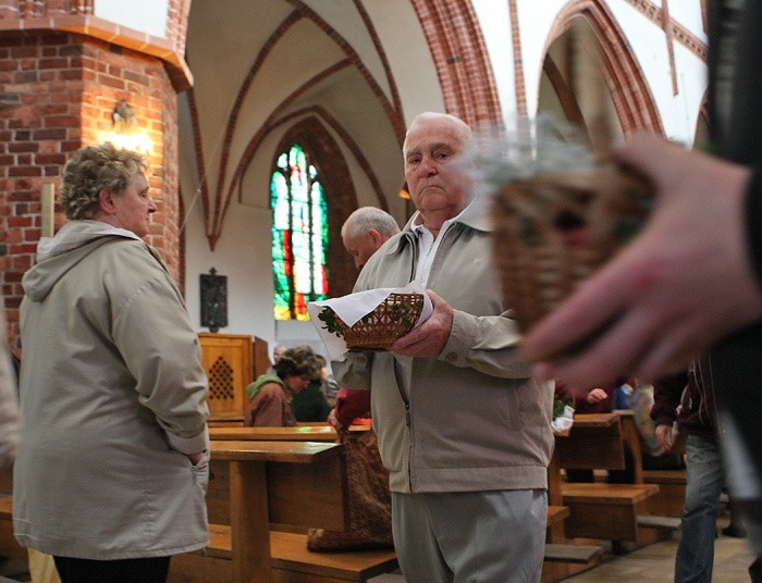 Świecenie pokarmów w kościolach św. Jacka i Mariackim