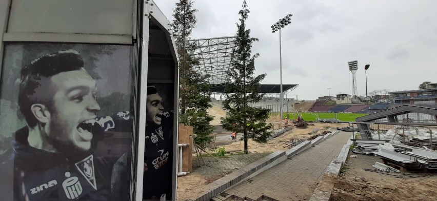 Przebudowa stadionu Pogoni - stan 12 maja 2020
