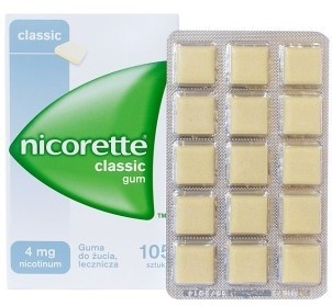Nicorette Classic Gum...