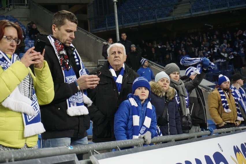 Podczas meczu Lech Poznań - Wisła Płock (2:1) atmosfera na...