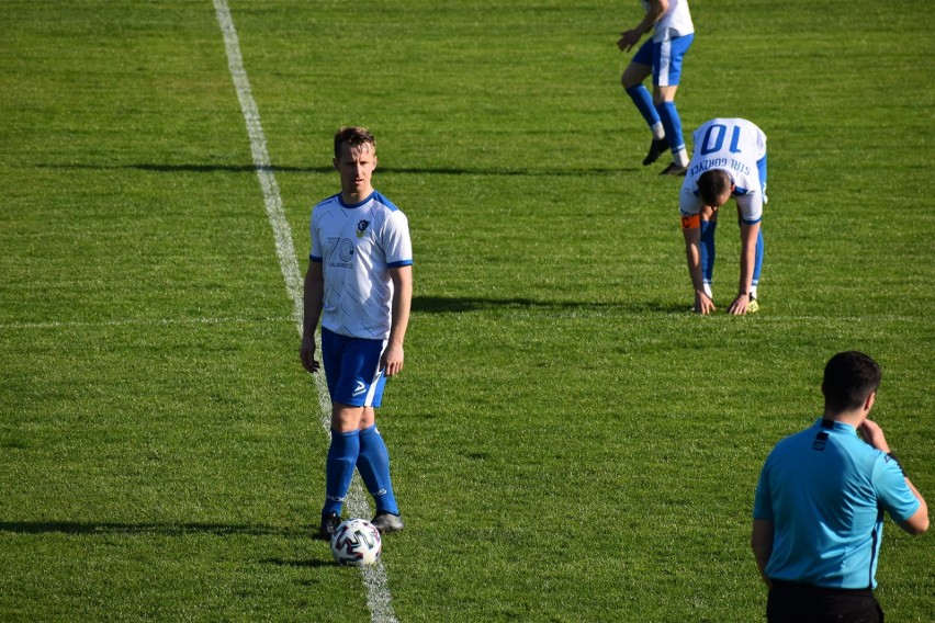 Stal Gorzyce (biała koszulka) nie dała przeciwnikowi żadnych...